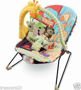 Fisher Price Luv U Zoo Playtime Baby Bouncer Chair
