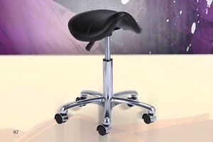 Hydraulic Salon Spa Stool Master Chair Adjustable Rolling Stool Chair