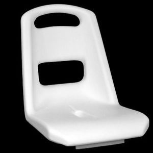 Tracker Marine 211132 2 Garelick White Plastic Boat Pilot Chair Seat Shell
