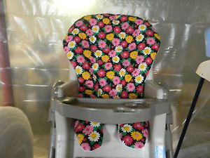Evenflo Easyfold Slimline Highchair Cover in Bright Crazy Flowers