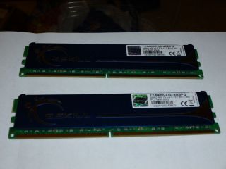 G Skill 4GB 2 x 2GB DDR2 SDRAM DDR2 800 PC2 6400 Dual Channel Kit Memory 848354002376