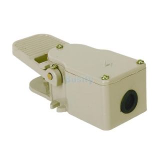 Industrial Duty Foot Pedal Switch for Loop Control Motor Front Back Stop AC 380V