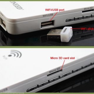 Mini Pocket Micro DLP Pico WiFi Wireless RGB LED Projector Home Theater Cinema