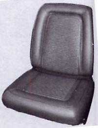66 68 69 70 Chrysler 300 Newport Fury Front Bucket Seat Upholstry Pair