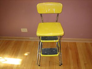 Vintage Cosco Step Stool Chair