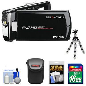 Bell Howell Slice DV10HD 1080p HD Wide Screen Digital Video Camera Camcorder