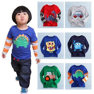 Vaenait Toddler Kids Boy Unisex Round Neck Top T Shirts "Cool T Shirts Boy "