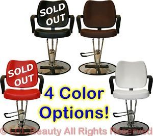 4 Colors Professional Hydraulic Barber Styling Chair Beauty Hair Salon Equipment
