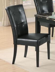 Black Wood Dining Chairs