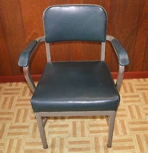 Vintage Mid Century Royal Metal Mfg Co Industrial Office Chair ...