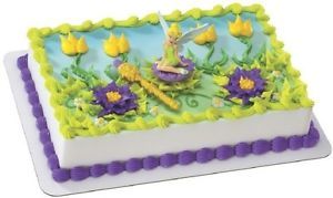 Tinkerbell Flutter Cake Decorating Kit Toppper Party Supplies Bakery Decoration