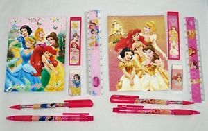 12 Disney Princesses Stationery Gift Set Party Favor School Supply 