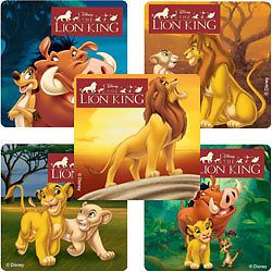 15 The Lion King Stickers Kid Boy Girl Birthday Party Goody Bag Favors Supply