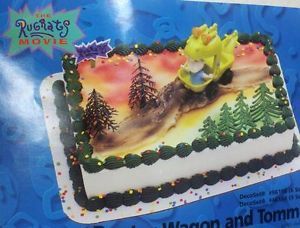 Rugrats Cake Decoration Party Supplies Kit Cupcake Birthday Tommy Shower Reptar