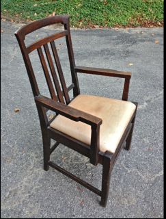 Mission Arts Crafts Desk Chair by Barber Bros Era of Gustav Stickley Lifetime