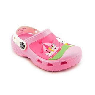 Crocs CC Hello Kitty Toddler Girls Size 10 Pink Clogs Shoes