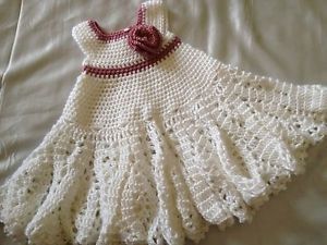 Baby Girl Dress Very Cute Children Clothes Handmade Crochet