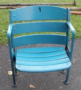 Vintage 1923 1973 Yankee Stadium Box Seat 1 Original Chair Billy Martin