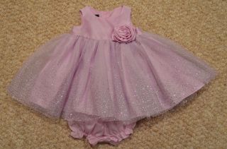 Baby Girl's Easter Dress Size 0 3 Months EUC