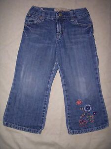 Girl Toddler Old Navy Denim Blue Jeans Pants Size 12 18M 18 24M 3T