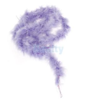 2M Feather Boa Fluffy Craft Home Decoration Princess Costume Party Favor Dressup