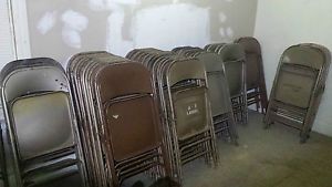 Commercial Grade Folding Metal Chairs