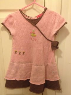GUC Deux Par Deux 18 Months Pink Sweater Dress