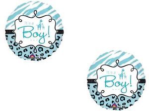 2 Welcome Baby Its A Boy Safari Baby Shower Balloons Party Decoration Supplies