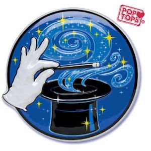Magician "Pop Top" Cake Topper Decoration Birthday Party Supplies Magic