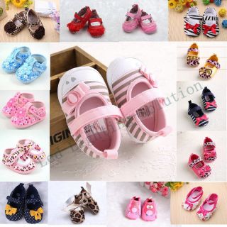 Warm Cute Baby Shoes Size 0 18 Month Toddler Newborn Girls 15 Styles SU765
