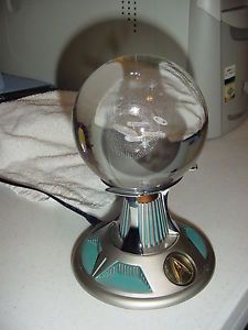 Star Trek USS Enterprise NCC 1701 Crystal Ball Hologram Light Lamp Franklin Mint