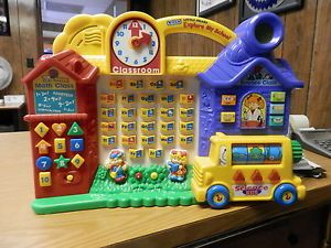 Vtech Little Smart Explore My School Educational Toy Numbers Letters Phonics