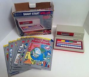 Vtech Smart Start Speller Vintage Electronic Educational Toy Lot of 7 Books