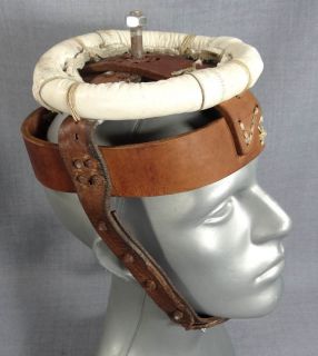 Vintage Euthanasia Death Penalty Electric Chair Execution Prison Head Helmet Hat