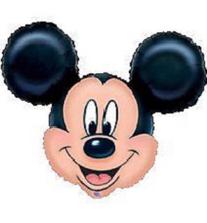 Set of 3 Mickey Mouse Head 34" XL Happy Birthday Baby Shower Balloon Minnie