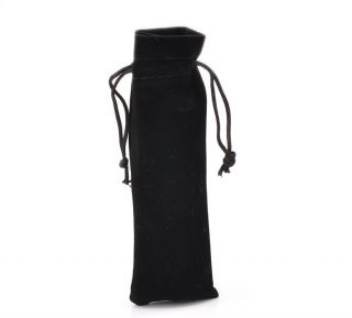 50 Black Velvet Drawstring Pouches Jewelry Gift Bags 15 5x5 5cm 6 1 8"X2 1 8"