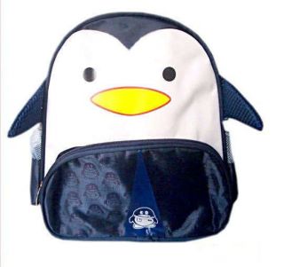 BG0011 Children Lightweight Baby Boy Girl QQ Penguin Children Kid School Bookbag