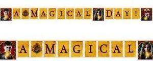 Harry Potter Party Supplies Decorations Birthday Banner