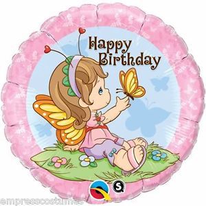 Happy Birthday Precious Moments 45cm Foil Balloon Party Decorations
