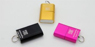 USB Micro SD Card Reader Flash Drive Durable Aluminum Construction