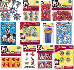 Disney Mickey Mouse Clubhouse Birthday Party Favors Many Choices Supplies