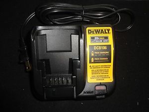 1 Dewalt DCB106 20V 20 Volt Lithium ion Compact Charger New for