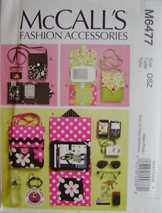 McCalls Sewing Pattern 6477 E Reader Cover E Book Electronics Carrying Case