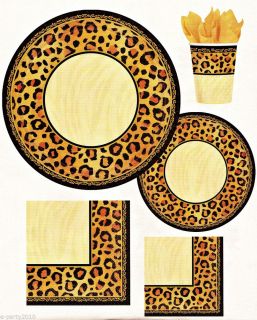 Leopard Animal Print Safari Birthday Party Supplies Pick Only What U Need