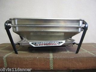 Vtg Farberware 450A Mid Century Stainless Steel Indoor Electric Smokeless Grill