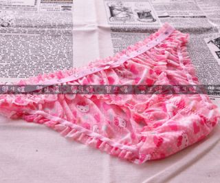 Wholesale 10pcs Women's Underwear Mix Print Cute Dot Gauze Briefs Free Size