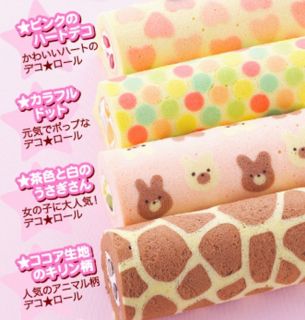 New Deco Roll Cake Make Silicon Sheet Party Halloween Xmas Japan Sweets Junko PK