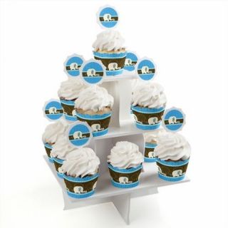 Blue Elephant Cupcake Supplies Baby Shower