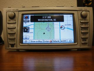 2010 2011 Toyota Camry GPS Navigation System Radio Stereo E7024 86120 06510