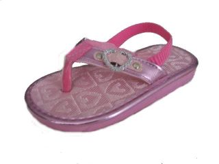 New Flip Flops Hart Toddler Girls Sandal Shoes Size 4 9